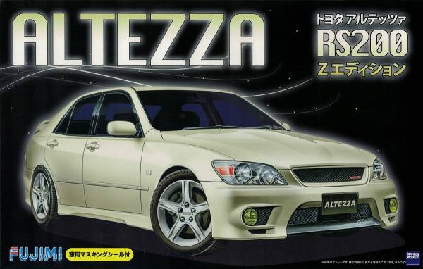 1/24 TOYOTA Altezza RS200 Z Edition FUJIMI ID27 富士美 組裝模型  FUJIMI,1/24,ID,TOYOTA,Altezza,RS200,Z Edition, 
