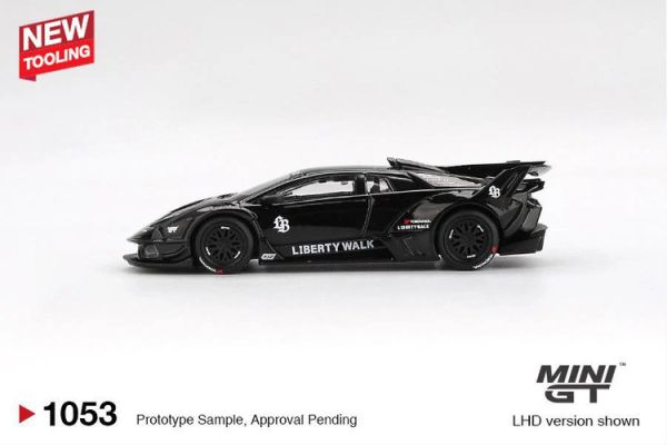 (預購) MINIGT 1/64 藍寶堅尼 Lamborghini LB-Silhouette WORKS MURCIELAGO GT Evo Black MGT01053-L (預購) MINIGT 1/64 藍寶堅尼 Lamborghini LB-Silhouette WORKS MURCIELAGO GT Evo Black MGT01053-L