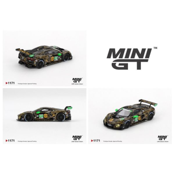 (預購) [吊卡版] MINIGT 1/64 雪佛蘭 Chevrolet Corvette Z06 GT3.R #13 AWA 2025 IMSA Daytona 24 Hrs MGT01171-BL 20251211 [吊卡版] MINIGT 1/64 雪佛蘭 Chevrolet Corvette Z06 GT3.R #13 AWA 2025 IMSA Daytona 24 Hrs MGT01171-BL