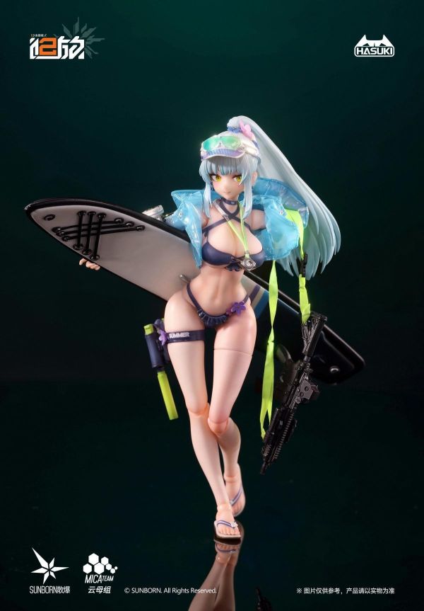 (預購) HASUKI 1/12 少女前線2：追放 蔚藍軌跡 可露凱 組合版 可動完成品 PA013 20261008 HASUKI 1/12 少女前線2：追放 蔚藍軌跡 可露凱 組合版 可動完成品 PA013