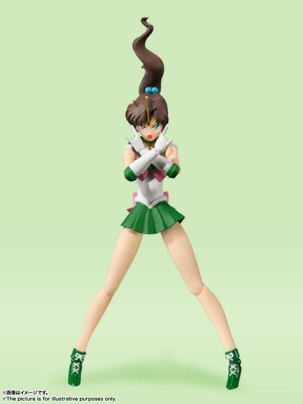 BANDAI S.H.Figuarts SHF 美少女戰士 水手木星 動畫配色版 可動完成品 BANDAI,S.H.Figuarts,SHF,美少女戰士,水手木星,動畫配色