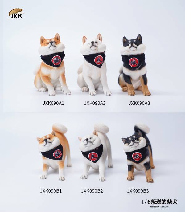 JXK 1/6 叛逆的柴犬 全6種 分別販售  JXK,1/6,叛逆的柴犬,全6種,分別販售, 