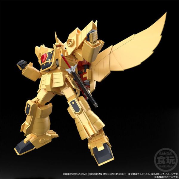 BANDAI 盒玩 SMP 黃金勇者 黃金忍者空影 BANDAI 盒玩 SMP 黃金勇者 黃金忍者空影