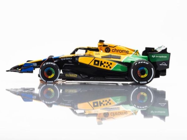 (預購) AFX Mega-G+ 1/64 McLaren MCL38 #4 西拿致敬版 2024摩納哥GP HO電刷賽車 22120 20260813 AFX Mega-G+ 1/64 McLaren MCL38 #4 西拿致敬版 2024摩納哥GP HO電刷賽車 22120