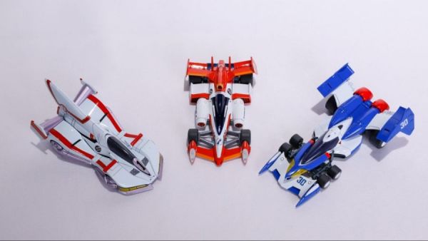 MegaHouse 1/43 VARIABLE ACTION KIT 半組裝模型 閃電霹靂車 全三款 各別販售 MegaHouse,VARIABLE ACTION KIT,半組裝模型,閃電霹靂車,超級阿斯拉01,奈特,修馬赫005,伊修薩克