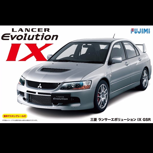 1/24 三菱 LANCER Evolution IX GSR FUJIMI ID107 富士美 組裝模型 evo9 FUJIMI,1/24,ID,三菱,MITSUBISHI,LANCER,EVOLUTION,EVO,GSR,