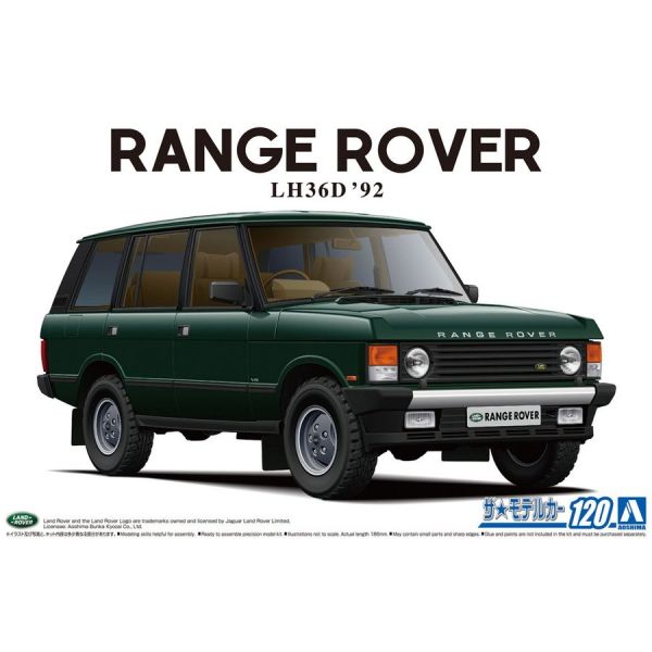 AOSHIMA 青島 1/24 Land Rover LH36D Classic '92 組裝模型 AOSHIMA,青島,1/24,Land Rover LH36D Classic '92,組裝模型