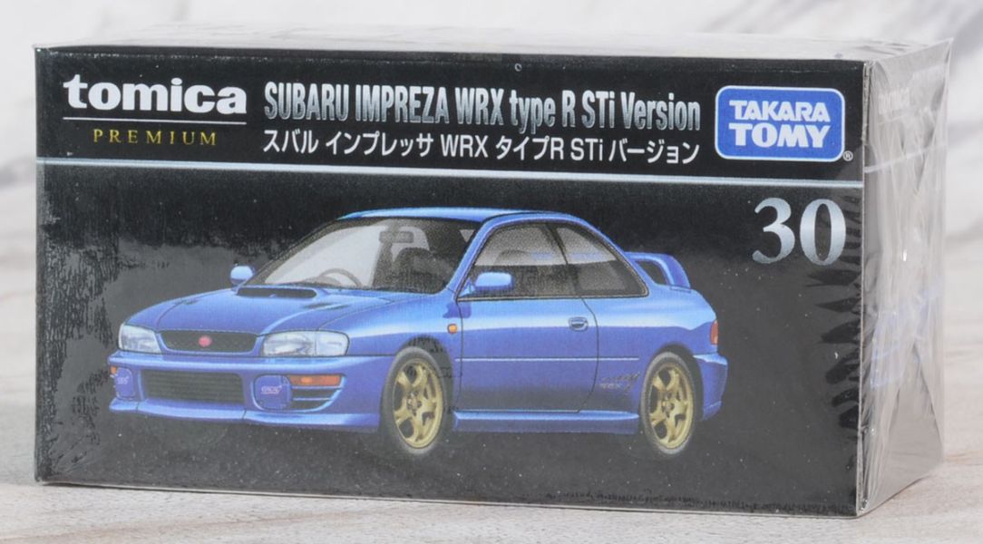 TOMICA Premium 30 速霸陸 SUBARU 硬皮鯊 Impreza WRX Type R Sti版 TOMICA Premium 30 速霸陸 SUBARU 硬皮鯊 Impreza WRX Type R Sti版