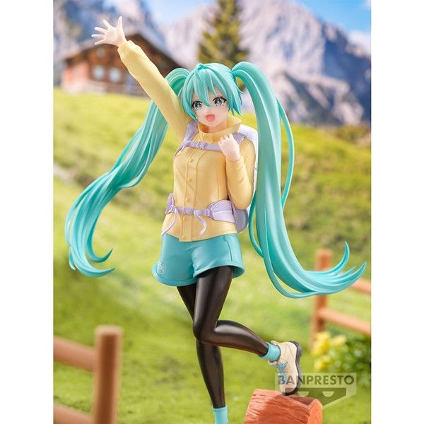 BANPRESTO 景品 初音未來 HATSUNE MIKU Holiday Memories 登山ver. BANPRESTO 景品 初音未來 HATSUNE MIKU Holiday Memories 登山ver.