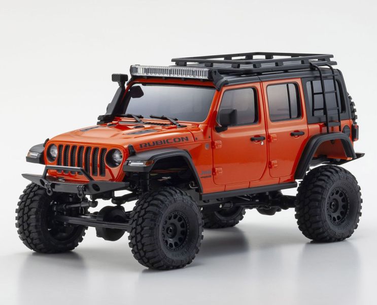 KYOSHO 京商 MINI-Z 4×4 Readyset Jeep 吉普車 Wrangler Rubicon ACC M. 橘色 KYOSHO 京商 MINI-Z 4×4 Readyset Jeep 吉普車 Wrangler Rubicon ACC M. 橘色