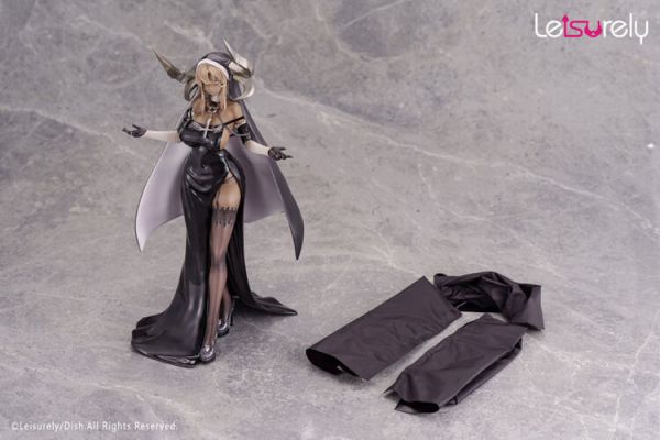 (預購) [18禁商品] Leisurely 1/7 黑修女 Black Nun EX版 PVC完成品 (預購) [18禁商品] Leisurely 1/7 黑修女 Black Nun EX版 PVC完成品