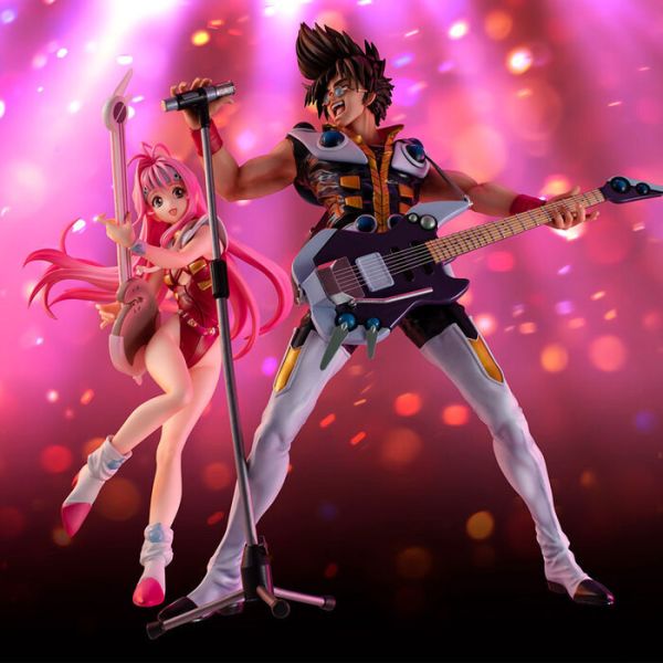 MegaHouse 超時空要塞系7 Fire 炸裂現場舞台組 PVC完成品 MegaHouse 超時空要塞系7 Fire 炸裂現場舞台組 PVC完成品