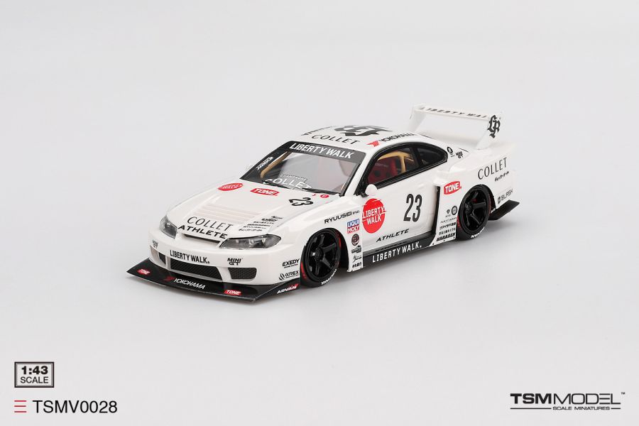 TSM MODEL 1/43 日產 Nissan LB-Super Silhouette S15 SILVIA ATHLETE TSMV0028 TSM MODEL 1/43 日產 Nissan LB-Super Silhouette S15 SILVIA ATHLETE TSMV0028