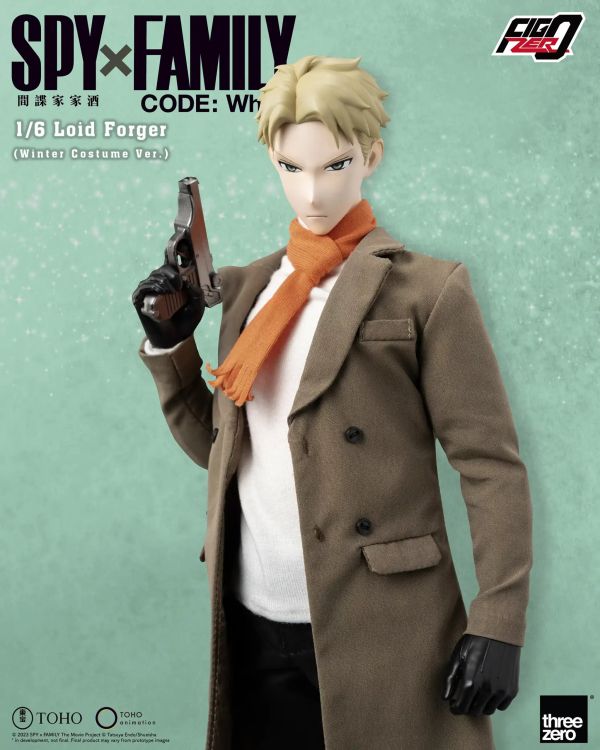 threezero FigZero 1/6 SPY×FAMILY 間諜家家酒 洛伊德 佛傑 黃昏 冬季服裝版 threezero FigZero 1/6 SPY×FAMILY 間諜家家酒 洛伊德 佛傑 黃昏 冬季服裝版