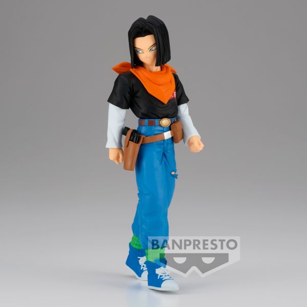 BANPRESTO 景品 SOLID EDGE WORKS THE出陣 七龍珠Z 人造人17號 BANPRESTO 景品 SOLID EDGE WORKS THE出陣 七龍珠Z 人造人17號
