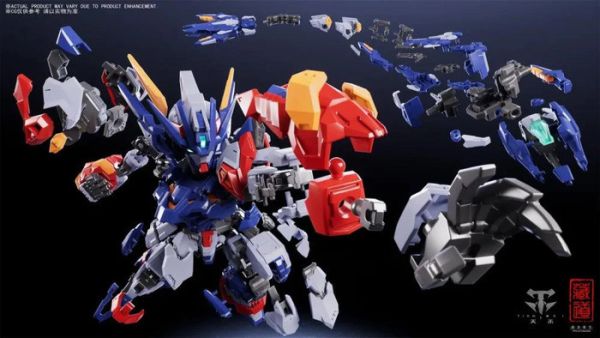 藏道模型 創神系列 CD-TGM01 SD版 天未機甲 合金 組裝模型 藏道模型 創神系列 CD-TGM01 SD版 天未機甲 合金 組裝模型