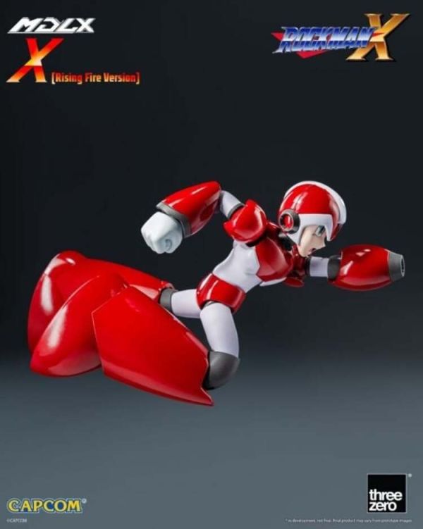 (預購) threezero MDLX X 洛克人 X 上升火焰版 12.1cm 3Z05768A0 可動完成品 20251222 threezero MDLX X 洛克人 X 上升火焰版 12.1cm 3Z05768A0 可動完成品