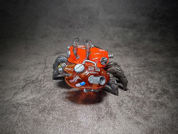 橘貓工業 水產箱008 招潮蟹 銀紅色 組裝模型 橘貓工業 水產箱008 招潮蟹 銀紅色 組裝模型