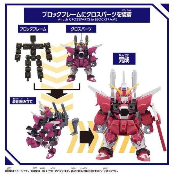 BANDAI 積木式骨架系列 機動戰士鋼彈 SEED FREEDOM 無限正義鋼彈二式 BANDAI 積木式骨架系列 機動戰士鋼彈 SEED FREEDOM 無限正義鋼彈二式
