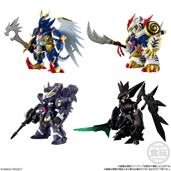 BANDAI 盒玩 超級機器人大戰 OG ORIGINAL COLLECTION 03 全4種 一中盒4入販售 BANDAI 盒玩 超級機器人大戰 OG ORIGINAL COLLECTION 03 全4種 一中盒4入販售