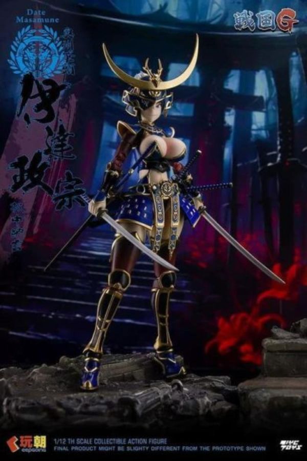 (預購) 玩朝玩具 1/12 戰國G 伊達政宗 可動完成品 20260609 玩朝玩具 1/12 戰國G 伊達政宗 可動完成品