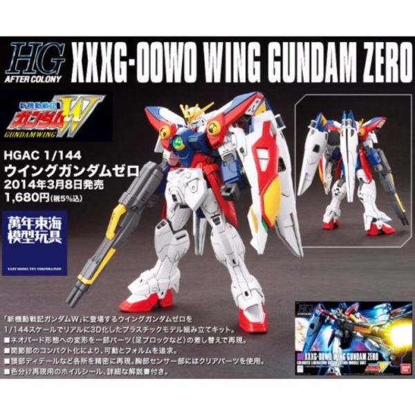 BANDAI 1/144 HGAC 174 飛翼鋼彈 零式 新機動戰記 鋼彈W 組裝模型 BANDAI,1/144,HGAC,174,飛翼鋼彈,零式,新機動戰記 ,鋼彈W,組裝模型,