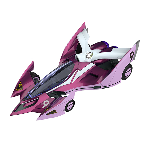 MegaHouse 1/43 VARIABLE ACTION KIT Vol.2 閃電霹靂車 超級阿斯拉01氣流模式 火焰史培利昂G.T.R  AOI 美洲豹Z7 3款套組 MegaHouse,1/43,VARIABLE ACTION KIT Vol.2,半組裝模型,閃電霹靂車,超級阿斯拉01,史培利昂,美洲豹Z7 