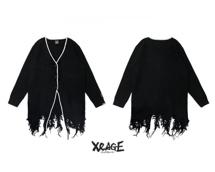 XRAGE BLEACH 死神 黑崎一護 萬解針織外套 XRAGE BLEACH 死神 黑崎一護 萬解針織外套