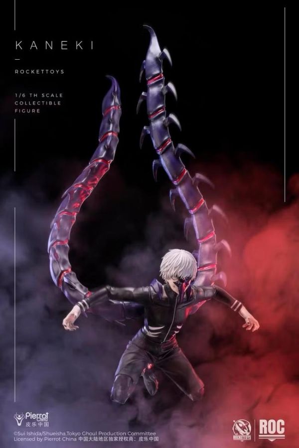 (預購) ROCKETTOYS 正版授權 1/6 東京喰種 金木研 KANEKI 戰鬥服Ver 可動完成品 20260716 ROCKETTOYS 正版授權 1/6 東京喰種 金木研 KANEKI 戰鬥服Ver 可動完成品