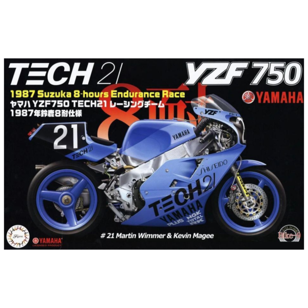 (預購) Fujimi 富士美 1/12 BIKE9 YAMAHA YZF750 TECH21 1987 鈴鹿8耐仕樣 組裝模型 20260426 Fujimi 富士美 1/12 BIKE9 YAMAHA YZF750 TECH21 1987 鈴鹿8耐仕樣 組裝模型