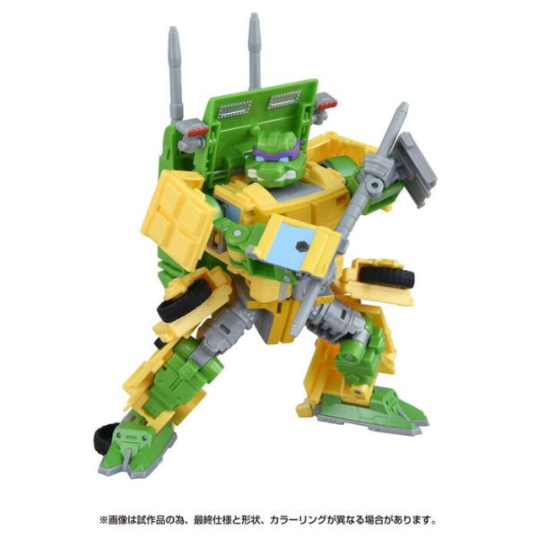 TAKARATOMY 變形金剛 忍者龜 派對重擊 可動完成品 TAKARATOMY 變形金剛 忍者龜 派對重擊 可動完成品