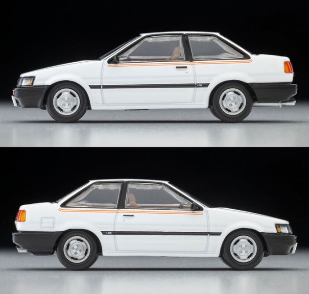 TOMYTEC 1/64 TLV-N284e 豐田 Toyota Corolla Levin 2-Door Lime 白 83年式 TOMYTEC 1/64 TLV-N284e 豐田 Toyota Corolla Levin 2-Door Lime 白 83年式