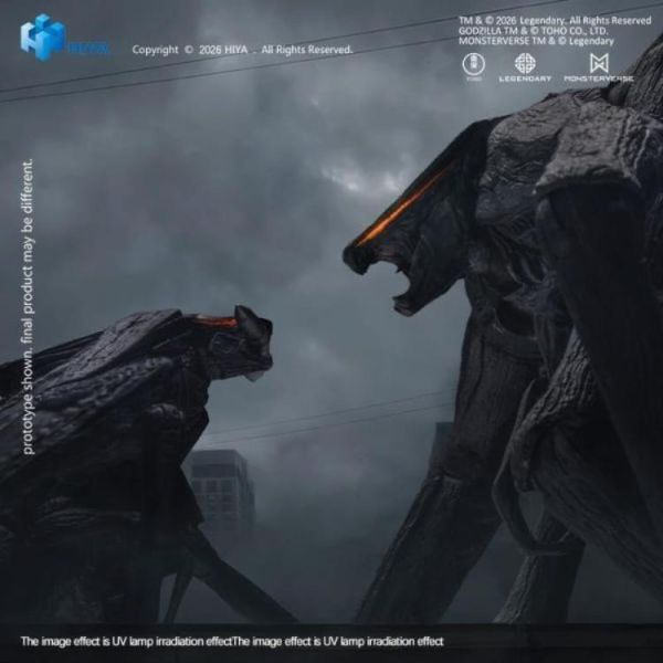 (預購) Hiya Toys E.B.S. 無比例 哥吉拉2014 穆透 雄性&雌性 2入套組 11~16cm EBG0240 可動完成品 20260521 Hiya Toys E.B.S. 無比例 哥吉拉2014 穆透 雄性&雌性 2入套組 11~16cm EBG0240 可動完成品