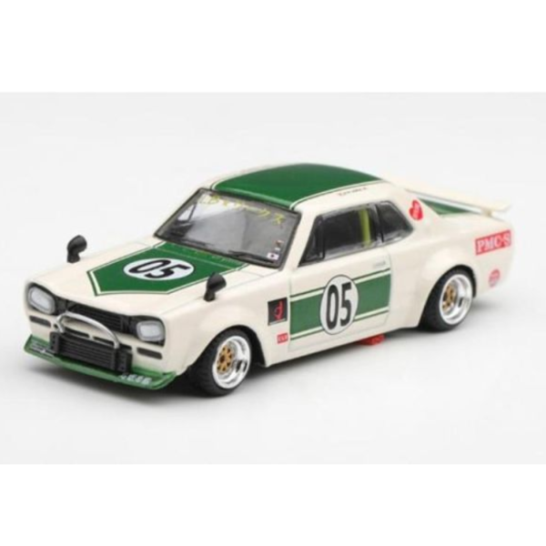 (預購) MINIGT 1/64 日產 Nissan Skyline LB-WORKS "HAKOSUKA" White / Green RHD MGT01343-R 20260730 MINIGT 1/64 日產 Nissan Skyline LB-WORKS "HAKOSUKA" White / Green RHD MGT01343-R