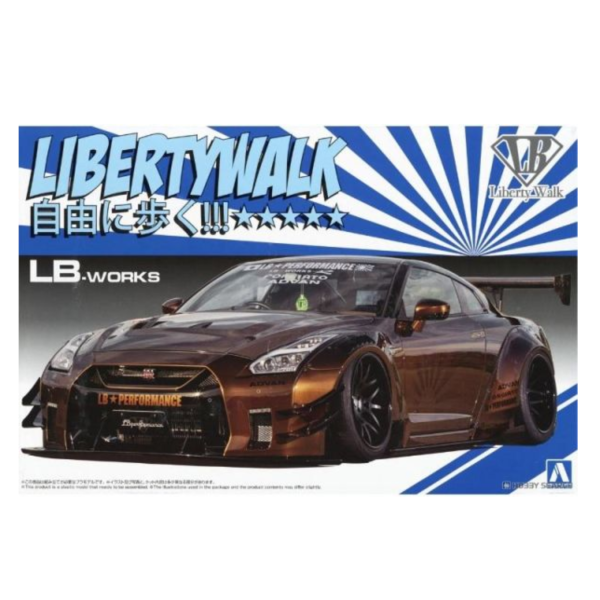 (預購) AOSHIMA 青島 1/24 自由步行#12 R35 GT-R Type 2 ver.1 20260609 AOSHIMA 青島 1/24 自由步行#12 R35 GT-R Type 2 ver.1