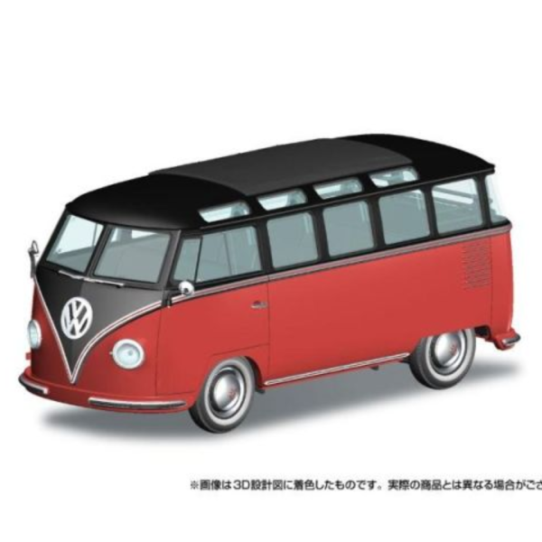 (預購) AOSHIMA 青島 樂Pla Snap Kit 30-BR 福斯麵包車 栗棕色×封蠟紅 20260730 AOSHIMA 青島 樂Pla Snap Kit 30-BR 福斯麵包車 栗棕色×封蠟紅
