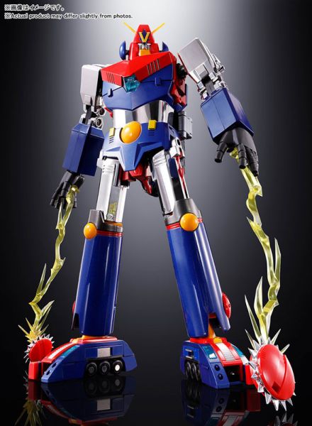 BANDAI 超合金魂 GX-50SP 超電磁機器人 孔巴德拉V CHOGOKIN 50th ver. BANDAI 超合金魂 GX-50SP 超電磁機器人 孔巴德拉V CHOGOKIN 50th ver.