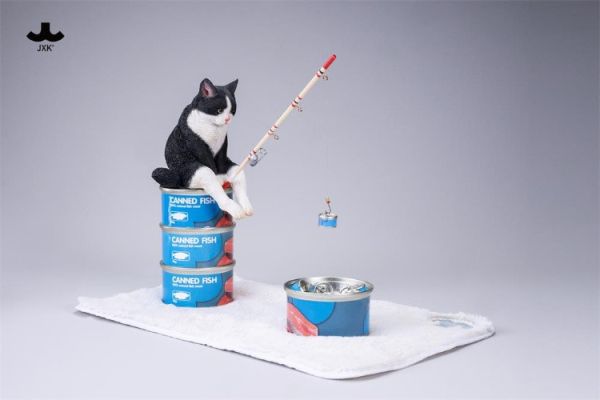 (預購) JXK 釣夢小貓 Dream-Fishing Kitten 分別販售 已塗裝完成品 20251119 JXK 釣夢小貓 Dream-Fishing Kitten 分別販售 已塗裝完成品