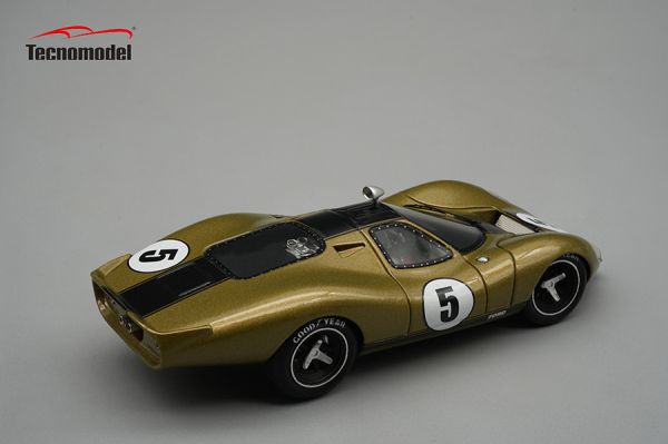 Tecnomodel 1/43 福特 Ford P68 press version 1968 Gold Limited  Edition alan Mann Tecnomodel 1/43 福特 Ford P68 press version 1968 Gold Limited  Edition alan Mann