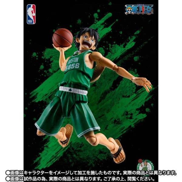 (預購) BANDAI S.H.Figuarts SHF 航海王 ONE PIECE×NBA 魯夫 塞爾提克 CELTICS ver. 可動完成品 20260420 BANDAI S.H.Figuarts SHF 航海王 ONE PIECE×NBA 魯夫 塞爾提克 CELTICS ver. 可動完成品