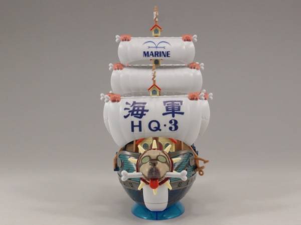 BANDAI 海賊王 航海王 G.S.C 偉大船艦收藏集 008 卡普 海軍軍艦 組裝模型 BANDAI,海賊王,航海王,G.S.C,偉大,船艦,收藏集,008,卡普,海軍軍艦,組裝模型,