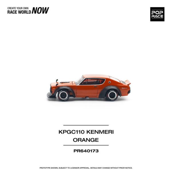 POP RACE 1/64 SKYLINE GT-R V8 DRIFT (KENMERI) 齋藤太吾 ORANGE PR640173 POP RACE 1/64 SKYLINE GT-R V8 DRIFT (KENMERI) 齋藤太吾 ORANGE PR640173