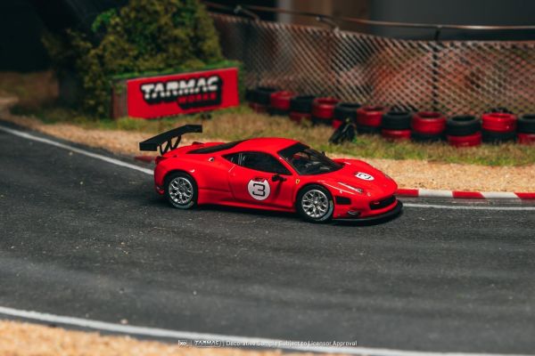 (預購) TARMAC WORKS 1/64 法拉利 ROAD64 Ferrari 458 Italia GT3 Red 20261108 TARMAC WORKS 1/64 法拉利 ROAD64 Ferrari 458 Italia GT3 Red