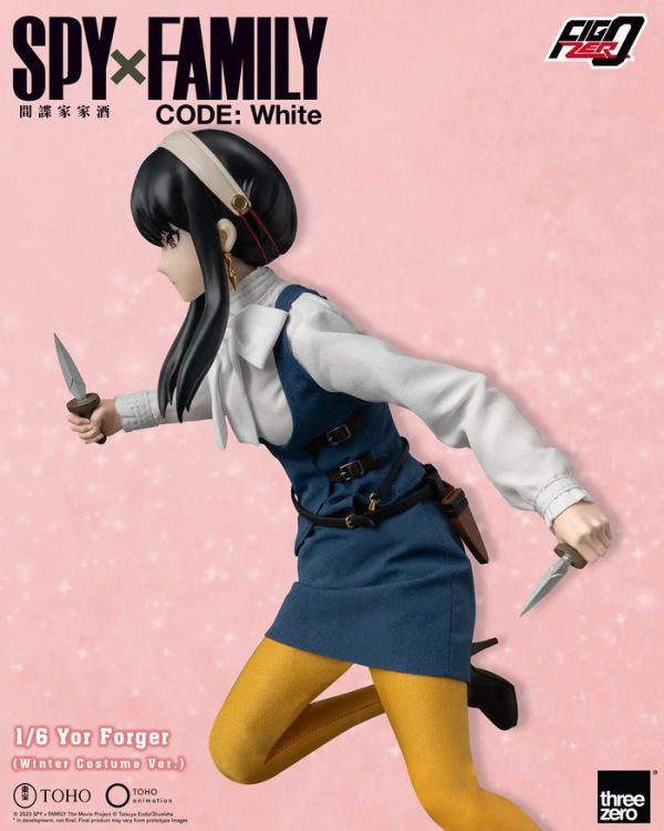 threezero FigZero 1/6 劇場版 SPYFAMILY CODE White 約兒 佛傑 冬季服裝版 threezero FigZero 1/6 劇場版 SPYFAMILY CODE White 約兒 佛傑 冬季服裝版