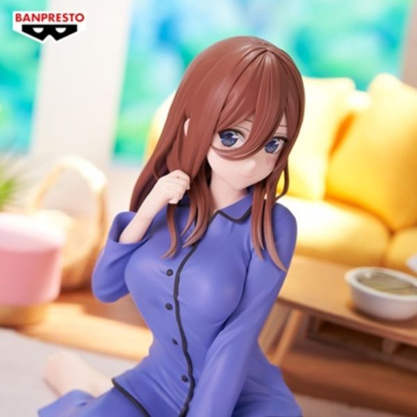 BANPRESTO 景品 Relax time 五等分的新娘 中野三玖 BANPRESTO 景品 Relax time 五等分的新娘 中野三玖