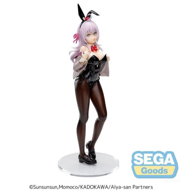 SEGA 景品 不時輕聲地以俄語遮羞的鄰座艾莉同學 Luminasta 艾利 兔女郎Ver. SEGA 景品 不時輕聲地以俄語遮羞的鄰座艾莉同學 Luminasta 艾利 兔女郎Ver.