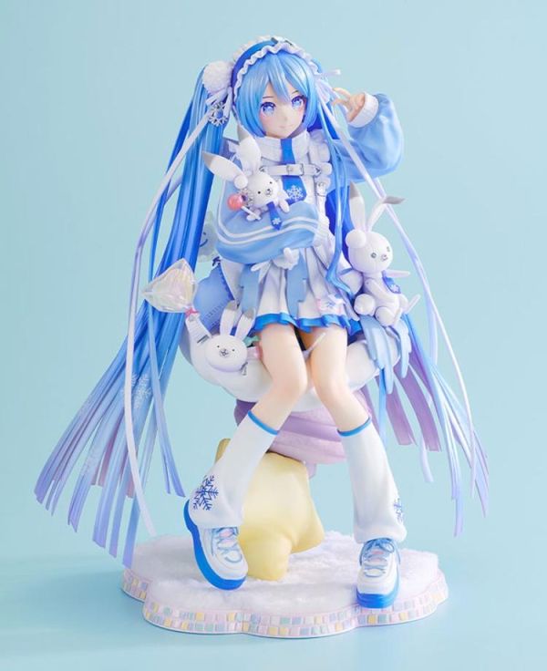 (預購) Good Smile 1/7 初音未來 雪未來 Yukiiro Pop Ver. PVC完成品 20260315 Good Smile 1/7 初音未來 雪未來 Yukiiro Pop Ver. PVC完成品