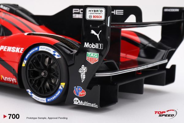 (預購) TOP SPEED 保時捷 Porsche 963 #7 Porsche Penske Motorsport 2026 IMSA Daytona 24 Hrs Winner TS0755 20261019 TOP SPEED 保時捷 Porsche 963 #7 Porsche Penske Motorsport 2026 IMSA Daytona 24 Hrs Winner TS0755