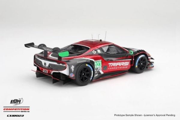 (預購) BBR 1/18 法拉利 Ferrari 296 GT3 #023 Triarsi Competizione 2025 IMSA Petit Le Mans CS18023 20260622 BBR 1/18 法拉利 Ferrari 296 GT3 #023 Triarsi Competizione 2025 IMSA Petit Le Mans CS18023