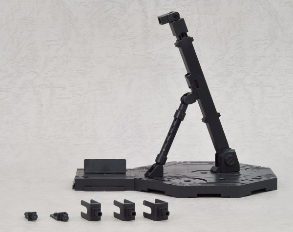 BANDAI 1/144 Action Base 2 鋼彈模型 地台型支撐架 腳架 黑色 組裝模型 BANDAI,1/144,Action,Base,2,鋼彈模型,地台型,支撐架 ,腳架,黑色,組裝模型,